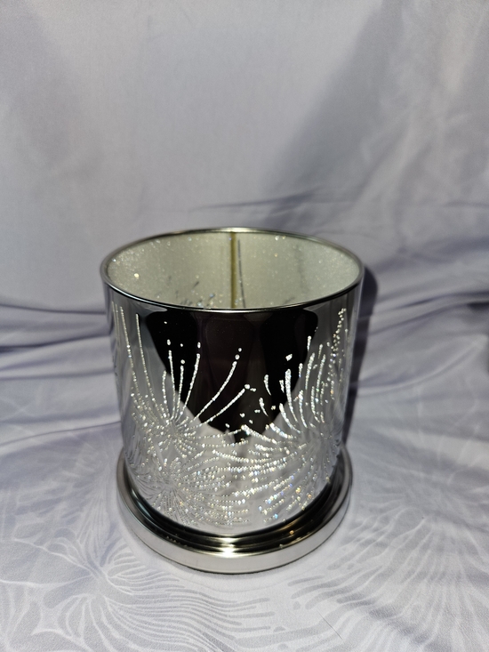 PartyLite Other - Enchanted Celebration Candle Holder - Silver Text Print